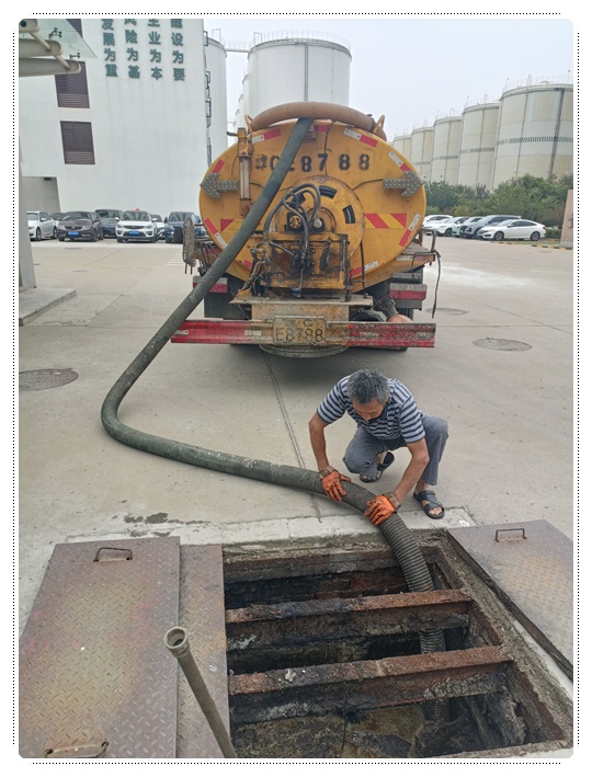 河口隔油池清掏