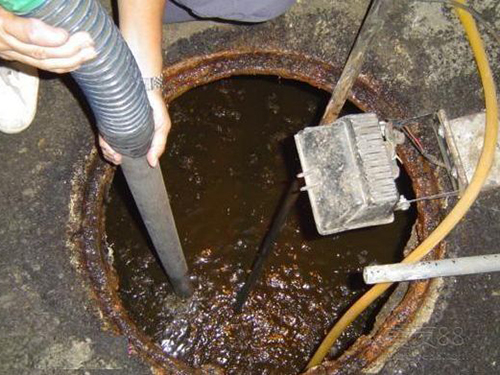 河口隔油池清理